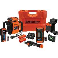 Trousse de niveau laser rotatif &agrave; double pente GreenBrite&reg;, 4000' (1219,2 m), 510 Nm/530 N.m Distribution Jean Lapalme