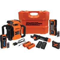 Trousse de niveau laser rotatif rouge &agrave; double pente, 4000' (1219,2 m), 640 Nm Distribution Jean Lapalme