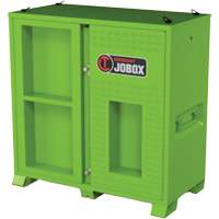 Armoire ventil&eacute;e pour le rangement d'&eacute;PI sur place, Acier, Vert lime haute visibilit&eacute; Distribution Jean Lapalme