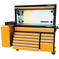 MEGAMOD Master Mechanics Tool Set in Premium Modular Foam Trays with Tool Storage & Shop Equipment, 1331 Pieces Distribution Jean Lapalme