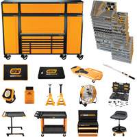 MEGAMOD Mechanics Tool Set in Premium Modular Foam Trays with Tool Storage & Shop Equipment, 1858 Pieces Distribution Jean Lapalme
