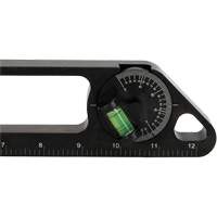 Level, 1' L, Aluminum, 3, Magnetic Distribution Jean Lapalme