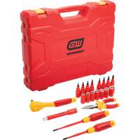 3/8" Drive VDE Insulated Tool Set, 1000 V, 20 Pcs Distribution Jean Lapalme