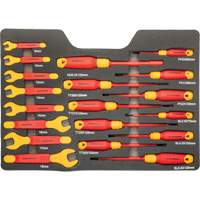 VDE Insulated Tool Set, 1000 V, 39 Pcs Distribution Jean Lapalme