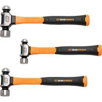 Ball Pein Hammers with Fiberglass Handles Set, 3 Pieces Distribution Jean Lapalme