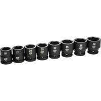 6-Point Metric Socket Set, 8 Pcs, Impact, 3/4" Drive Size Distribution Jean Lapalme