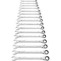 120XP Universal Spline XL Wrench Set, Ratcheting Combination, 16 Pieces, Metric Distribution Jean Lapalme
