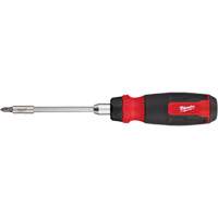Tournevis &agrave; cliquet 14-en-1 &agrave; embouts multiples avec porte-embout de 1/4", 10-11/100" lo, Prise Coussin&eacute;e Distribution Jean Lapalme