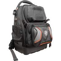 Sac &agrave; outils dorsal Tradesman Pro Tool Master, 11" lo x 13-1/2" la, Noir/Gris/Orange, Polyester Distribution Jean Lapalme