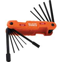 SAE Pro Folding Hex Key Set, 11 Pcs., Imperial Distribution Jean Lapalme