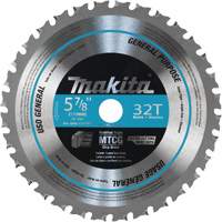 General-Purpose Carbide-Tipped Saw Blade, 5-7/8", 32 Teeth, Metal Use Distribution Jean Lapalme