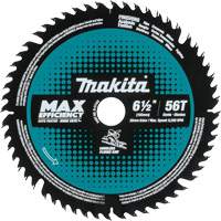 Carbide-Tipped Max Efficiency Cordless Plunge Saw Blade, 6-1/2", 56 Teeth, Laminate/Wood/MDF Use Distribution Jean Lapalme