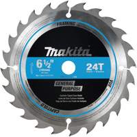 Carbide-Tipped Circular Saw Blade for Framing, 6-1/2", 24 Teeth, Wood Use Distribution Jean Lapalme