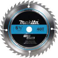 Carbide-Tipped Circular Saw Blade for Fine Crosscutting, 6-1/2", 40 Teeth, Wood Use Distribution Jean Lapalme