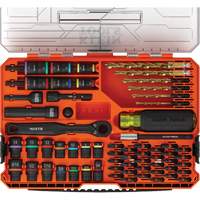 KNECT SAE/Metric Impact-Rated Drill & Driver Combo Set Distribution Jean Lapalme