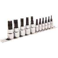 Magnetic Bit Socket Set JMTB-11, Torx&reg;, 1/4"/3/8" Drive, 11 Pcs Distribution Jean Lapalme