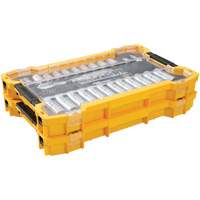 Mechanic Tool Set with TOUGHSYSTEM&reg; 2.0 Tray & Lid, 131 Pcs, 1/4"/3/8" Drive Size, Deep Distribution Jean Lapalme