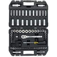 Mechanics Tool Set, 84 Pcs, 1/4"/3/8" Drive Size Distribution Jean Lapalme