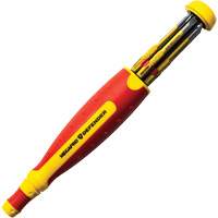 Tournevis multi-embouts isol&eacute; 6-en-1 Distribution Jean Lapalme