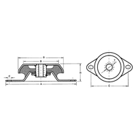 Anti-Vibration Cupmounts Distribution Jean Lapalme