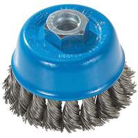 Knot-Twisted Wire Cup Brush, 3" Dia. x M14 Arbor Distribution Jean Lapalme