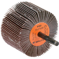 Flap Wheels-Coolcut Flap Wheels, Aluminum Oxide, 80 Grit, 2-1/2" x 1-1/2" x 1/4" Distribution Jean Lapalme