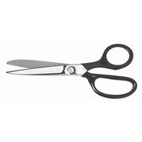 Ciseaux droits de qualit&eacute; industrielle Inlaid, Longueur de coupe de 3-1/8", Poign&eacute;e Anneaux Distribution Jean Lapalme