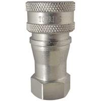 RACCORD HYDRAULIQUE FERMETURE 2 VOIES,3/4NPT,ACI, Laiton/Acier inoxydable Distribution Jean Lapalme