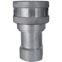 Hydraulic Quick Coupler - Stainless Steel Manual Coupler, Brass/Stainless Steel Distribution Jean Lapalme