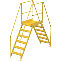 &eacute;chelles de liaison, 104" Port&eacute;e hors tout, 60" ha x 36" p, 24" Largeur de la marche Distribution Jean Lapalme