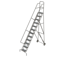 &eacute;chelles roulantes, 12 marches, Stri&eacute;, Hauteur 126" Distribution Jean Lapalme