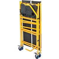 Jobsite Series 4' Safety Rail & Tool Shelf Scaffold Kit, Steel Frame, 49-1/2" D x 57-3/4" H Distribution Jean Lapalme