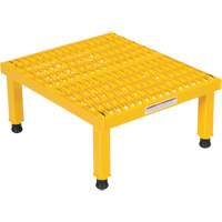 Plate-forme ajustable Step-Mate, 1 marche(s), 23-1/2" la x 19-9/16" lo x 16-1/2" h, Capacit&eacute; 500 lb Distribution Jean Lapalme
