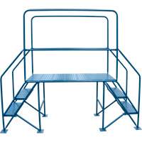 &eacute;chelles de liaison, 35-1/2" Port&eacute;e hors tout, 31-1/2" ha x 22" p, 22" Largeur de la marche Distribution Jean Lapalme