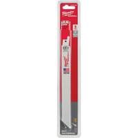 Lame de scie alternative Sawzall, Bim&eacute;tal, 10-14 Dents par pouce, 8" lo x 5/8" la Distribution Jean Lapalme