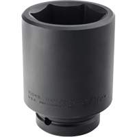 Socket, Impact, 2-9/16", 1" Drive, 6 Points, Deep Distribution Jean Lapalme