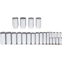 Jeu de douilles, 19 Mcx, Prise de 1/2", Profond Distribution Jean Lapalme