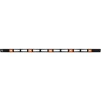 Top-Reading Level, I-Beam, 72" L, Aluminum, 5, Non-Magnetic Distribution Jean Lapalme