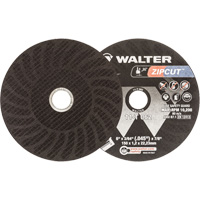 Zipcut Reinforced Cut-Off Wheel, 6" x 3/64", 7/8" Arbor, Type 1, Aluminum Oxide, 10200 RPM Distribution Jean Lapalme