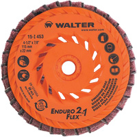 Enduro-Flex 2-in-1 Flap Disc, 4-1/2" x 5/8"-11, 80 Grit, Ceramic Distribution Jean Lapalme