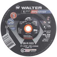 Meule PIPEFITTER, 6" x 3/32", Oxyde d'aluminium, Type 27 Distribution Jean Lapalme