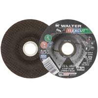 FLEXCUT Grinding Wheel, 4-1/2", 36 Grit, Aluminum Oxide, 7/8", 13300 RPM, Type 29 Distribution Jean Lapalme