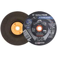 STAINLESS Grinding Wheel, 5" x 1/4", 5/8"-11 Arbor, Aluminum Oxide, Type 28S Distribution Jean Lapalme