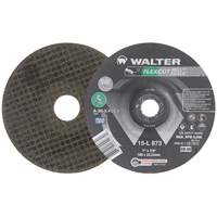 FLEXCUT MILL SCALE Grinding Wheel, 7", 36 Grit, Aluminum Oxide, 7/8", 8600 RPM, Type 29 Distribution Jean Lapalme