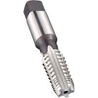 Taraud machine &agrave; denture altern&eacute;e pour tuyau, 1"-11,5, 5 cannelures, 115 mm lo, Conique, Acier rapide Distribution Jean Lapalme