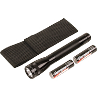 Mini&reg; Flashlights, Incandescent, 14 Lumens, AA Batteries Distribution Jean Lapalme