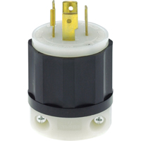 Dispositif verrouillable de qualit&eacute; industrielle, Nylon, 20 A, 125 V/250 V, L14-20P Distribution Jean Lapalme