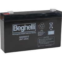Sealed Lead Acid Batteries, 6 V, 7.2 Ah Distribution Jean Lapalme