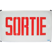 Enseignes Sortie Aqua NEMA 4x, DEL, &agrave; raccordement fixe, Français Distribution Jean Lapalme