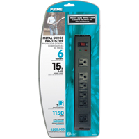 Surge Protector, 6 Outlets, 1150 J, 1875 W, 15' Cord Distribution Jean Lapalme